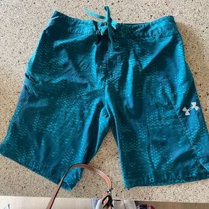 Mens Under Armour swim suit. No lining, good condition